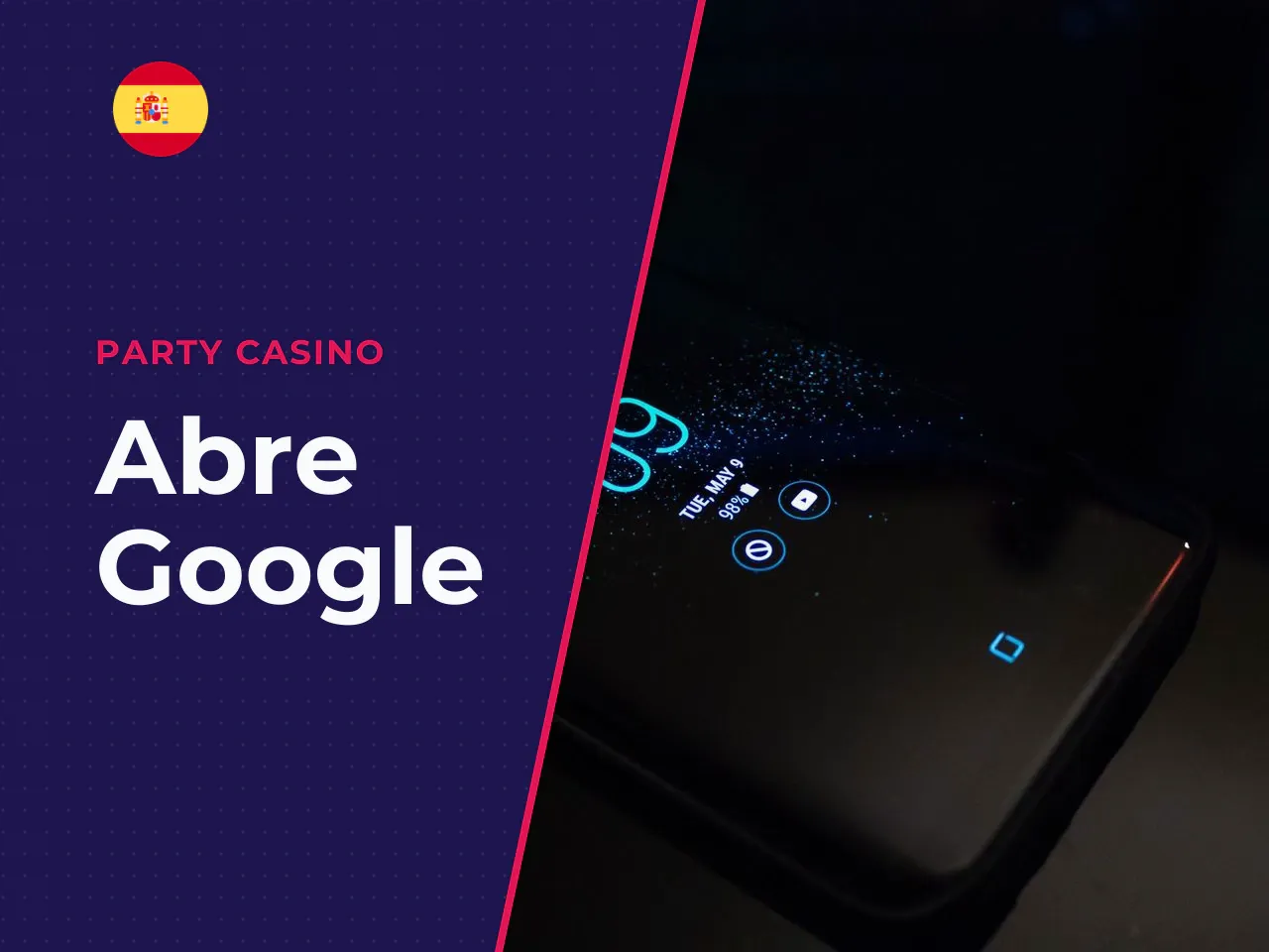 Flujo de instalación en Android y actualizaciones. **Instalación desde Google Play:** 1. Abre Google Play en tu dispositivo Android. 2. Escribe «Party Casino» en el buscador. 3. Selecciona el resultad