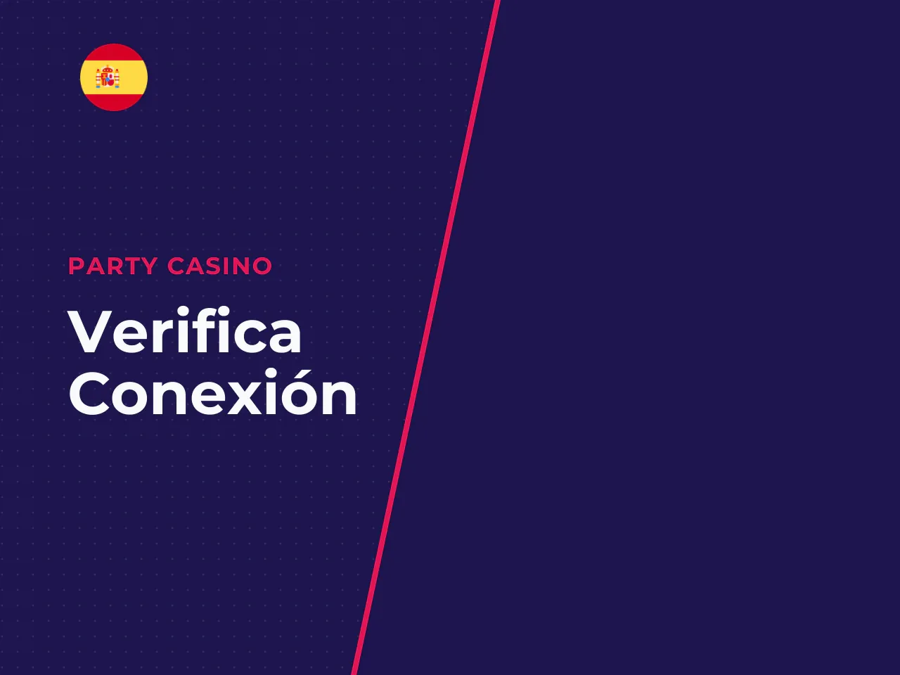 Pasos para solucionar el bloqueo. Si experimentas dificultades para acceder a tu cuenta de Party Casino, sigue esta secuencia de comprobaciones: 1. **Verifica tu conexión.** Asegúrate de que no estás 