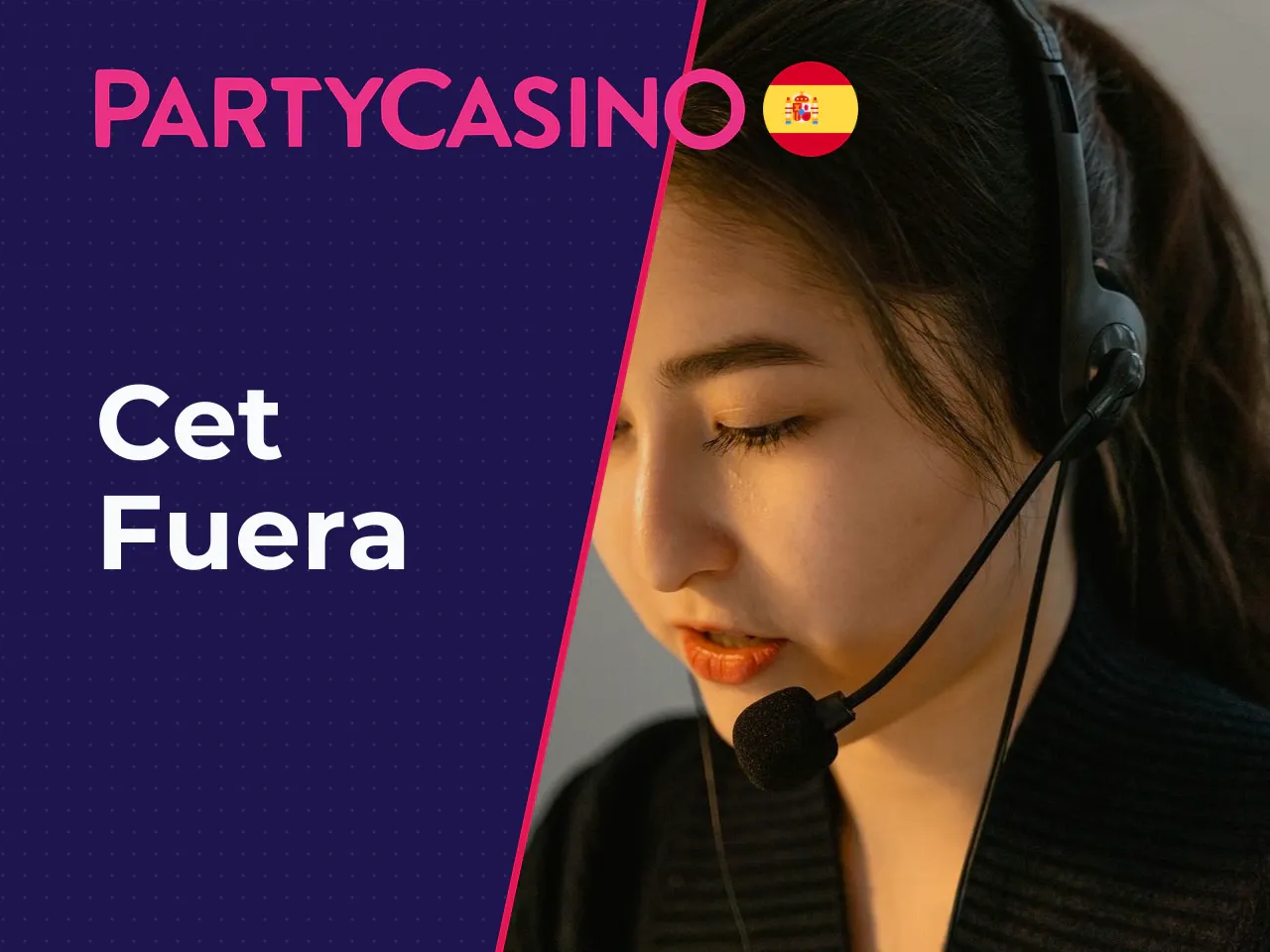 Atención al cliente y soporte técnico. El servicio de asistencia de PartyCasino opera mediante un **chat en vivo** disponible desde las **07:00 hasta las 00:00 (CET)**. Fuera de este horario, los usua