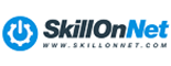 logotipo de skill on net