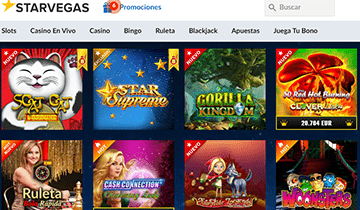 StarVegas online casino Spain