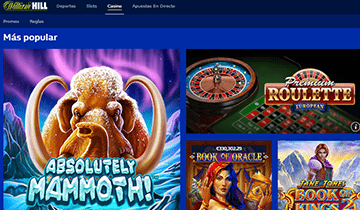 william hill online casino spain