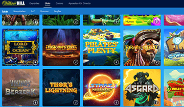 william hill popular slot games