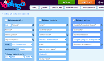 yobingo salas de bingo online