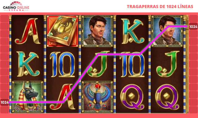 1024-line slot machine payouts