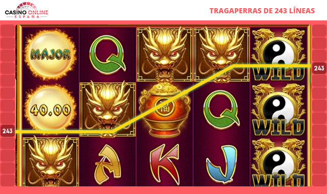 243 line slot payment