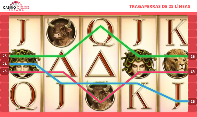25-line slot payouts