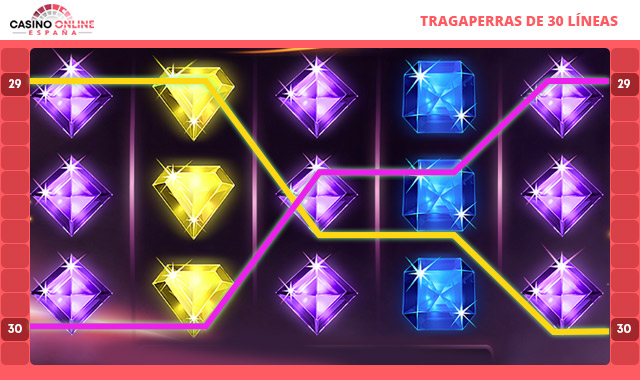 Tragaperras 30 líneas pago