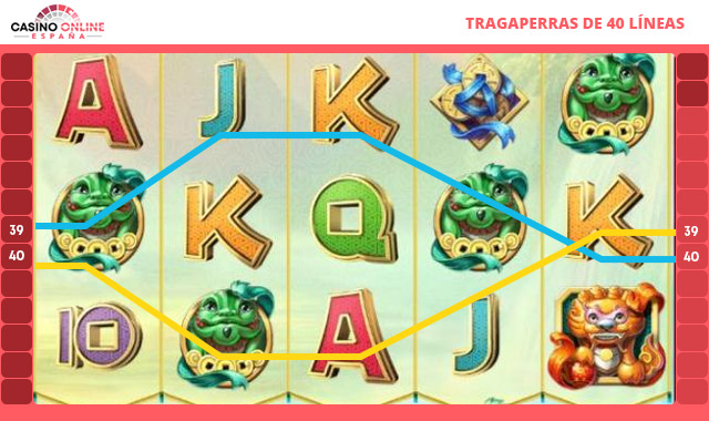 Tragaperras 40 lineas pago