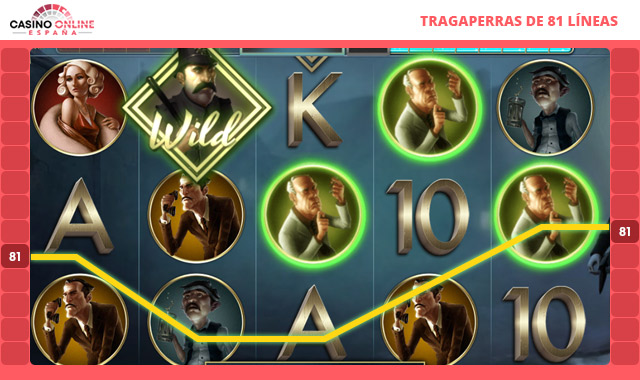 81-line slots payout