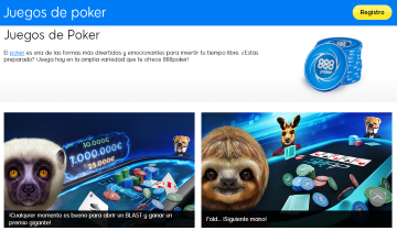 888 poker games