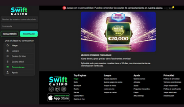 Swift Casino Promotions