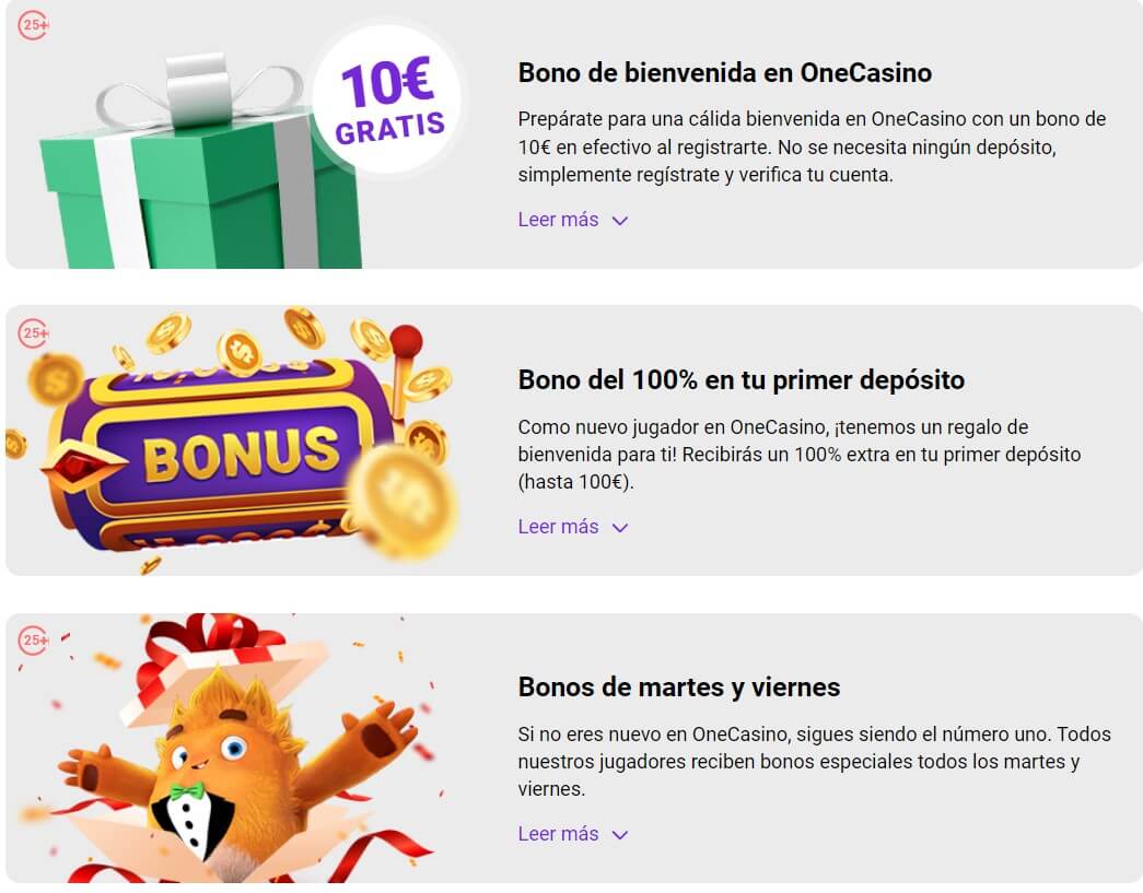 OneCasino Promotions