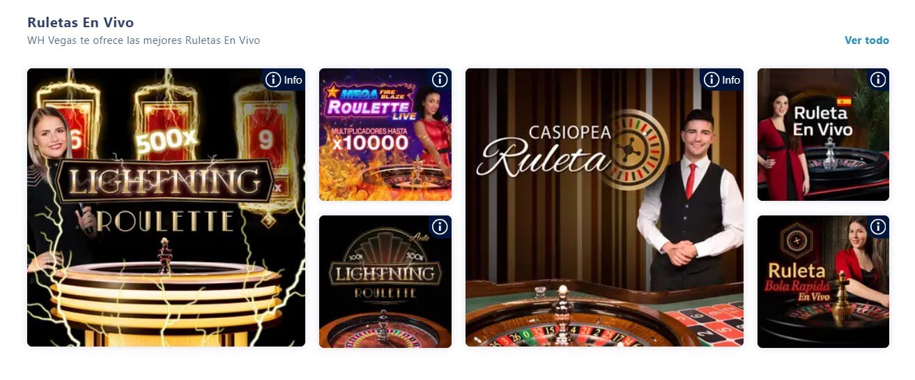 William Hill live roulettes