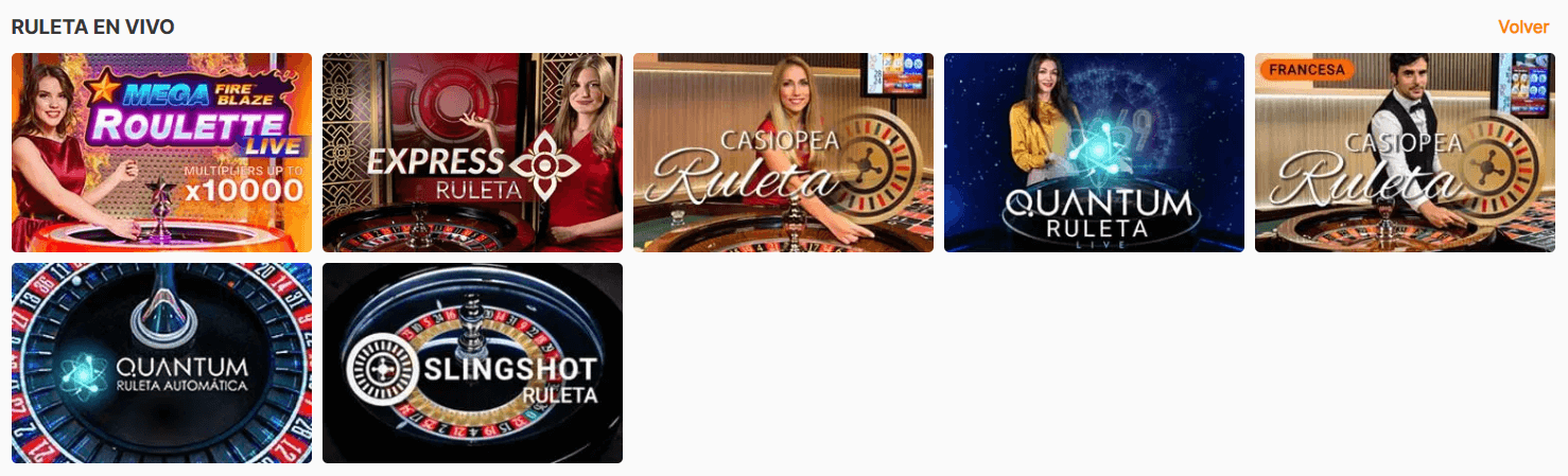 ruleta en vivo de kirolbet